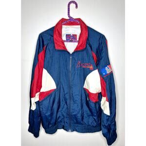 Vintage Atlanta Braves Pro Player Windbreaker